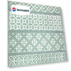 Керамическая плитка Fabresa Aria Santorini Green настенная 10x30