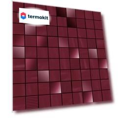 Керамическая плитка Ibero Perlage Mosaico Amaranto мозаика 31,6x31,6