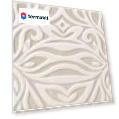 Керамическая плитка Cristacer Megan Decor Folie Cream декор 20x60