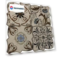 Керамогранит Cristaсer Carnaby pav. Silver Decor 45x45