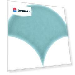 Керамическая плитка Carmen Dynamic Escamas Celeste настенная 15,5х17