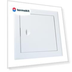 Люк Alkraft металлический с магнитом 500x400