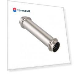 Фитинг из нержавеющей стали – муфта надвижная Valtec 28 х 28 мм