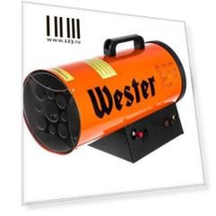 Тепловая пушка Wester TG-20 20000 Вт оранжевый чёрный