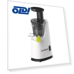Соковыжималка Endever Sigma-90, белый/чёрный, шнековая, чаша д/сока 1л, чаша д/мякоти 0.8л, реверс