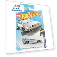 Машина Hot Wheels Базовые модели Back to the Future Time Machine-Hover mode 7 см