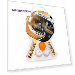 Набор для настольного тенниса Donic Champs 150 2 ракетки, 3 мяча