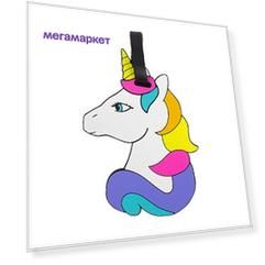 Бирка для багажа Kawaii Factory Rainbow unicorn