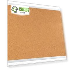 Демонстрационная доска Cactus CS-CBD-60X90 (60x90 см.) пробковая, алюминиевая рама