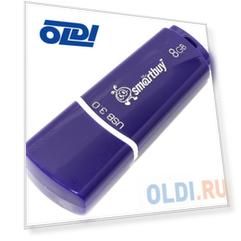 Внешний накопитель 8Gb USB Drive <USB3.0 Smartbuy Crown Blue (SB8GBCRW-Bl)