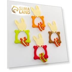 Прорезыватель силиконовый BUNNY, универсальный