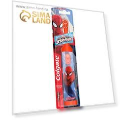 Зубная щётка электрическая детская Colgate Barbie, Spiderman, Batman, микс
