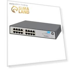 Коммутатор HPE 1420-16G JH016A неуправляемый 19U 16x10/100/1000BASE-T