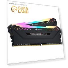 Память DDR4 Corsair CMW16GX4M2K4000C19, 8Гбx2, 4000 МГц, PC4-32000, DIMM
