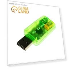Звуковая карта USB TRUA3D (C-Media CM108) 2.0 Ret