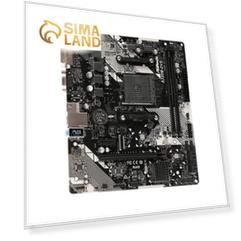Материнская плата Asrock A320M-DVS R4.0, AM4, A320, 2xDDR4, VGA, DVI, mATX