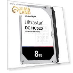 Жесткий диск WD Original Ultrastar DC HC320, 8Тб, HDD, SAS 3.0, 3.5"