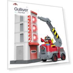 Пожарная станция Robocar Poli с фигуркой Рой