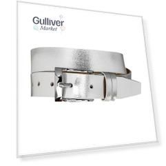 Ремень серебряного цвета Gulliver