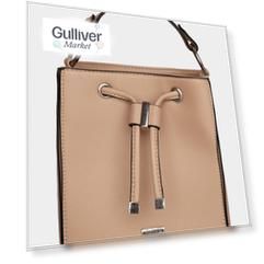 Бежевая сумка Gulliver