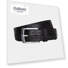 Черный ремень Gulliver