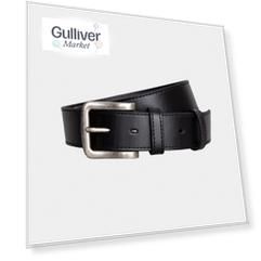 Черный ремень Gulliver