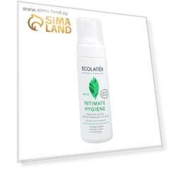 Нежная пенка для интимной гигиены Ecolatier Intimate Hygiene с экстрактами шалфея и хлопка, 150 мл