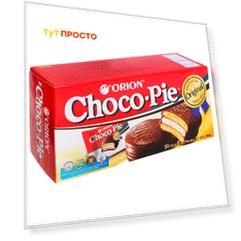 Набор пирожных Choco Pie 168г 6шт*28г Orion