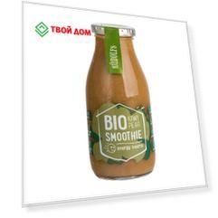 Фруктовый смузи Rudolfs Organic киви-груша с семенами чиа 260 мл