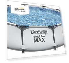 Каркасный бассейн Bestway Steel Pro Max 305х76см (56408 BW)