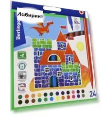 Фломастеры 24 цвета "Замки" (WP00224)