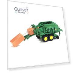 Bruder Прицеп John Deere для комбикормов