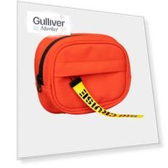 Сумка поясная оранжевая Gulliver