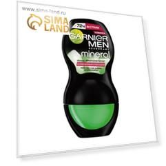 Дезодорант-антиперспирант Garnier Mineral Men «Экстрим», ролик, 50 мл