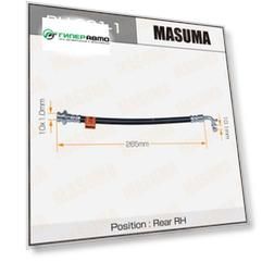 Шланг тормозной MASUMA N-  /rear/ M35, G25 / Y50, V36 RH