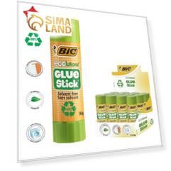 Клей-карандаш 36 г BIC Glue Stick ECOlutions, прозрачный, твёрдый