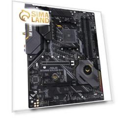 Материнская плата Asus TUF GAMING X570-PLUS (WI-FI), AM4, X570, 4xDDR4, HDMI, DP, ATX