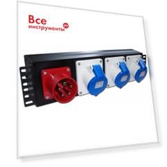 Трехфазный блок розеток TWT TWT-PDU-32AI9-3P