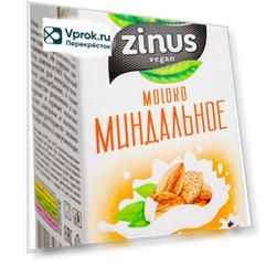 Напиток миндальный Zinus 1.5% 1л