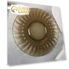 Блюдце Elica, d=16 см, цвет коричневый