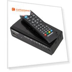 Ресивер DVB-T2 Telefunken TF-DVBT262, черный