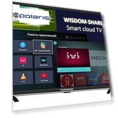 Телевизор 40" SMART TV с D-LED подсветкой