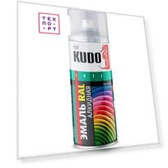 Эмаль алкидная аэрозоль KUDO RAL 3005 винно-красный 520мл. (6)ku-03005