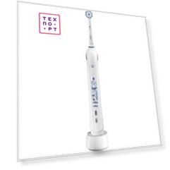 Электрическая зубная щетка Oral-B Junior Smart 4 белый