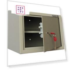 Сейф мебельный Brabix D024m ключевой замок крепление к стене (291162)