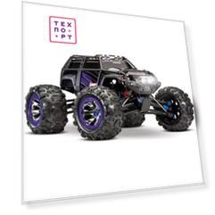 Радиоуправляемая машина TRAXXAS Summit 1:10 4WD TQi Ready to Bluetooth Module (w:o Battery and Charger) Purple - TRA56076-4-PRPL