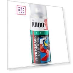 Грунт-эмаль аэрозоль KUDO для пластика ral 5005 синяя 520мл. (12)ku-6009