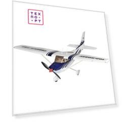 Радиоуправляемый самолет Top RC Cessna 182 400 class синяя 965мм RTF 2.4G - top004C