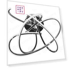 Светодиодный светильник неуправляемый Estares LIANA MONO 60W R-490-NW-CHROME/OPAL-220-IP20/4000K