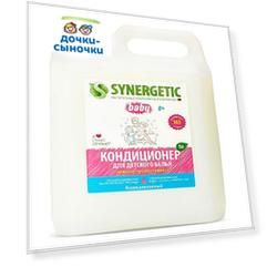 Кондиционер для белья, Synergetic (Синергетик), \"Нежное прикосновение\", 5 л.
